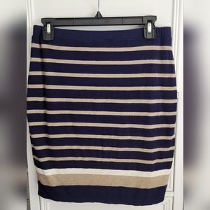 Max Studio Striped Pencil Skirt Size M